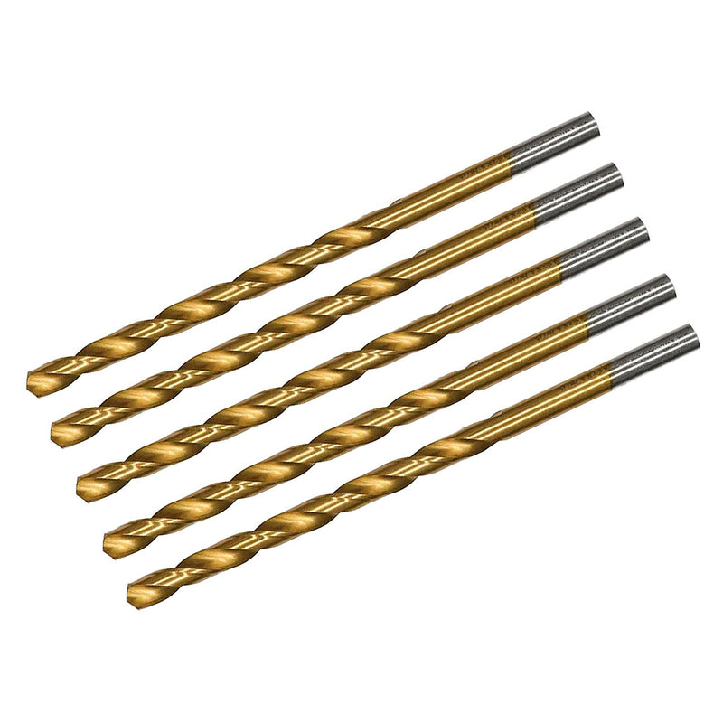 Túi 5 mũi khoan kim loại HSS-Tin Makita loại kinh tế, kích thước từ 8.5mm - 13mm, đuôi trơn