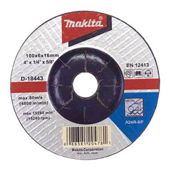 D-18443: Đặc tính A24R: Chất liệu: A ( Nhôm nâu ) - Cỡ hạt: 24 ( Hạt thô ) - Độ cứng: R ( Rất cứng )