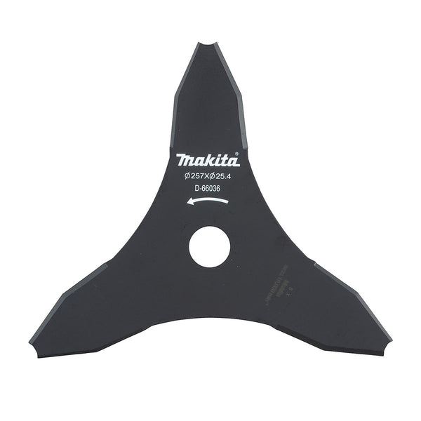 Lưỡi cắt cỏ 3 răng Makita đường kính từ 230mm-305mm, lỗ cốt 25.4mm cho bụi rậm và cây non