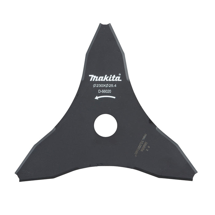 Lưỡi cắt cỏ 3 răng, cốt 25.4mm MAKITA (cho cỏ cao, dày, bụi rậm)