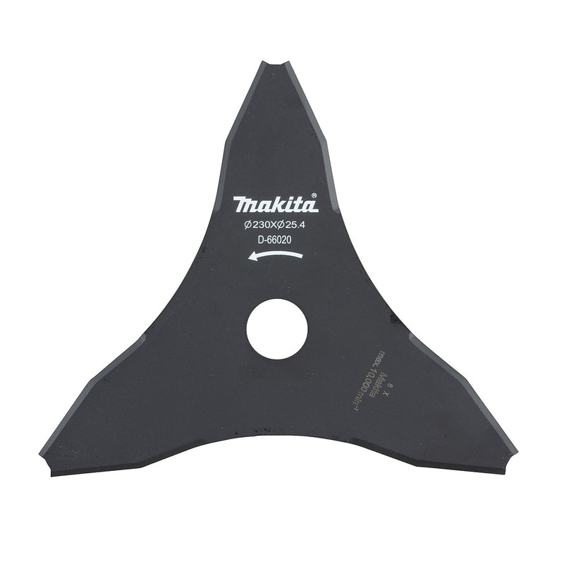 Lưỡi cắt cỏ 3 răng, cốt 25.4mm MAKITA (cho cỏ cao, dày, bụi rậm)