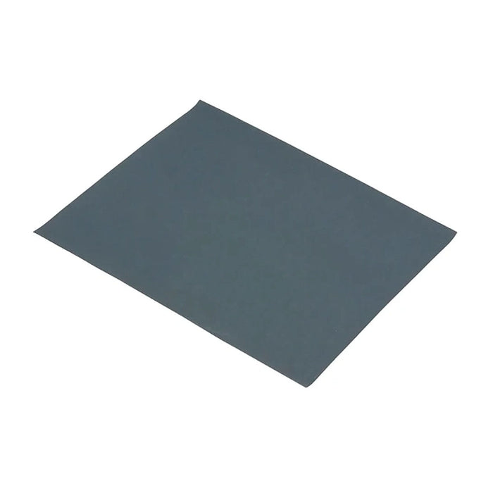 Hộp 50 giấy nhám ướt khổ lớn 230x280mm hạt Carbody Makita cho Inox, kim loại, nhựa PVC và tẩy sơn bề mặt dùng với đế kẹp ( Cấp 1 sao )