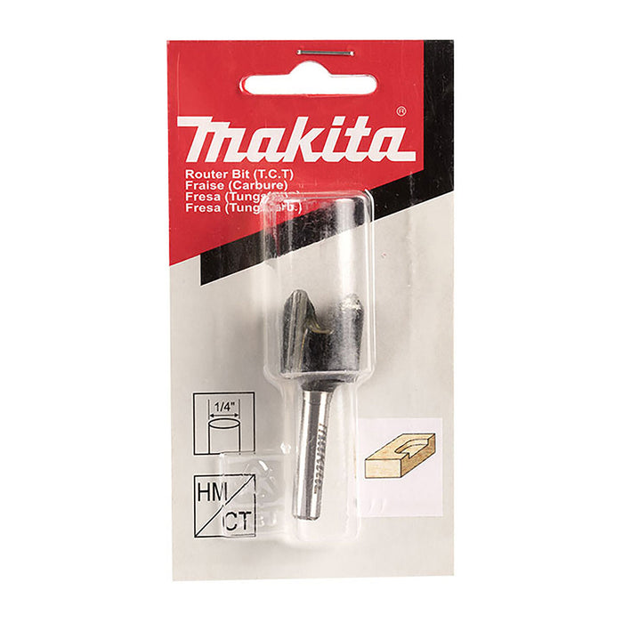 Mũi phay bản lề hệ inch Makita D-69222 cốt 1/4 inch, đường kính hiệu dụng 1/2 inch ( Cấp 2 sao )