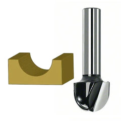 D-69543: Đường kính hiệu dụng (A): 1/4 inch - Chiều dài mũi (B): 1/4 inch - Chiều dài tổng thể (D): 1-1/2 inch - Độ tròn rãnh (R1): 1/8 inch