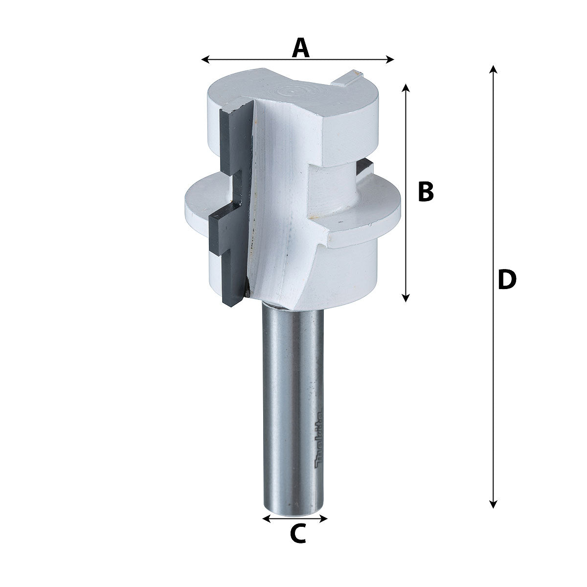 Mũi phay ghép mộng hệ inch Makita D-70079 cốt 1/2 inch, đường kính hiệu dụng 1-5/8 inch ( Cấp 2 sao )
