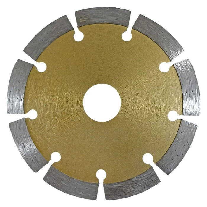 Lưỡi cắt kim cương, kiểu răng phân đoạn Makita D-71015 đường kính lưỡi 115mm, lỗ cốt 22.23mm, dùng cho bê tông