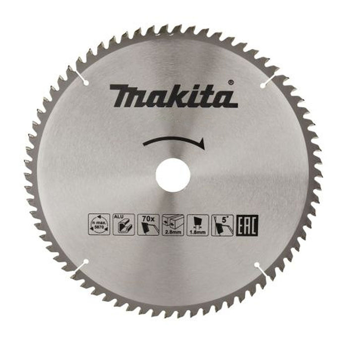 Lưỡi cưa nhôm TCT Makita đường kính 260mm, số răng từ 70-120 kiểu TCG, lỗ cốt 25.4mm dùng cho máy cưa đa góc ( Cấp 1 sao )