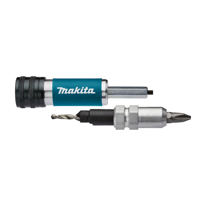 Bộ mũi khoan mồi và vặn vít Makita dùng cho vít 6mm-10mm, đuôi lục giác 6.35mm ( 1/4 inch ) ( Cấp 2 sao )