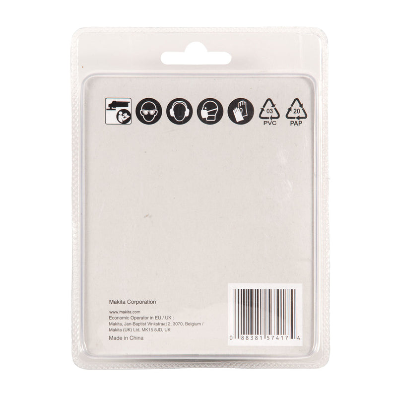 Chổi cước kim loại hình chén sợi thẳng Makita đường kính 75mm, công nghệ X-LOCK dùng cho các máy mài góc 100mm, 125mm ( Cấp 3 sao )