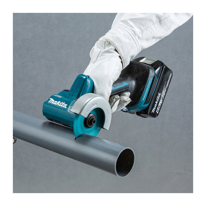 Lưỡi cắt chuyên dụng cho tấm thạch cao, PVC, Epoxy Makita D-74837 đường kính 76mm, 8 răng kiểu TC hạt 40/50, lỗ cốt 10mm ( Cấp chuyên dụng )