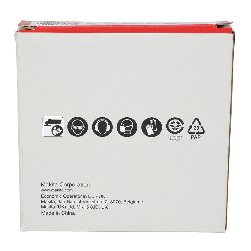 Bánh cước kim loại sợi Inox thẳng Makita D-77512 đường kính 115mm, cốt M14 dùng cho các máy mài góc 125mm, 150mm ( Cấp 2 sao )