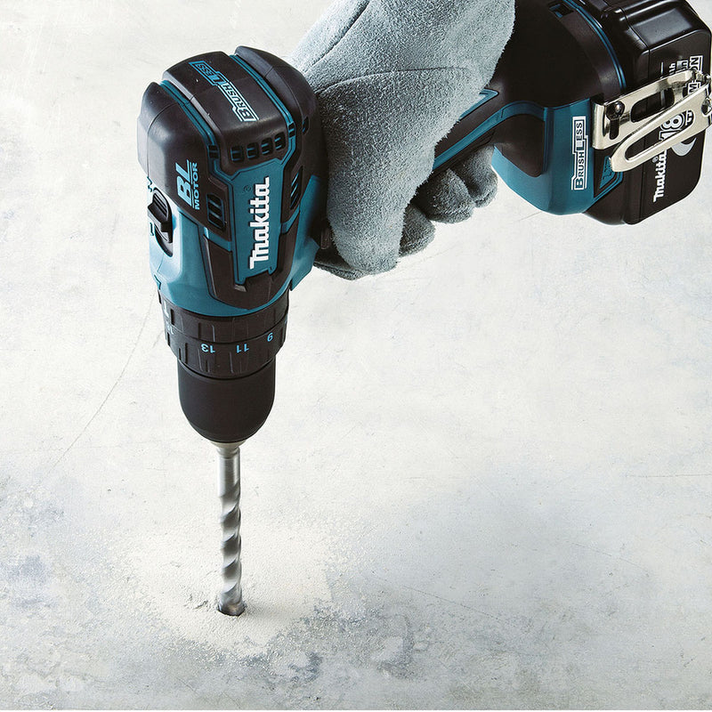 Máy khoan búa Makita DHP459 dùng Pin 18V LXT đầu kẹp 13mm