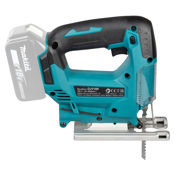 Máy cưa lọng Makita DJV186 dùng Pin 18V, độ xọc 18mm
