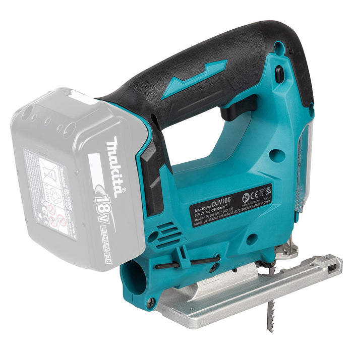 Máy cưa lọng Makita DJV186 dùng Pin 18V, độ xọc 18mm