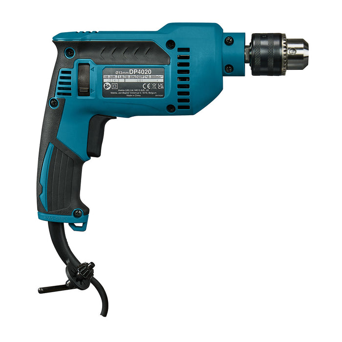 Máy khoan gỗ thép Makita DP4020 công suất 630W, đầu kẹp có khóa 13mm