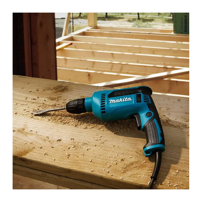 Máy khoan gỗ thép Makita DP4021 công suất 630W, đầu kẹp tự động không khóa 13mm