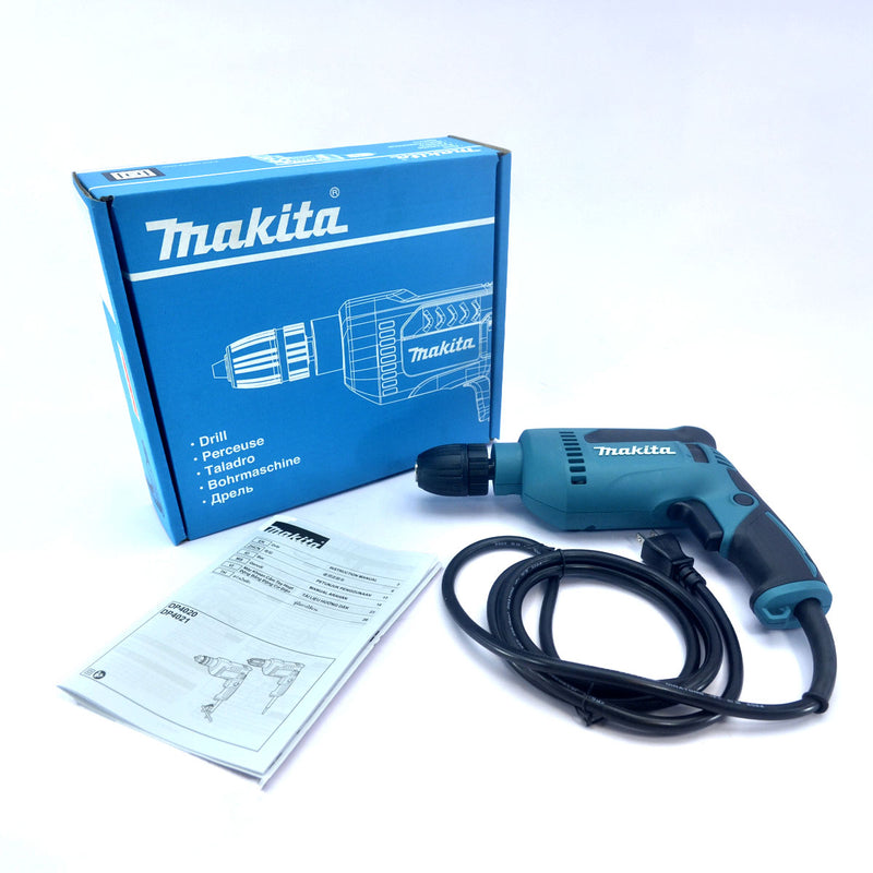 Máy khoan gỗ thép Makita DP4021 công suất 630W, đầu kẹp tự động không khóa 13mm
