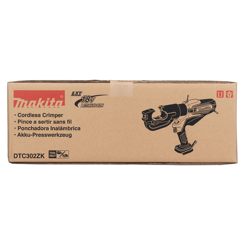 Máy ép cose thủy lực Makita DTC302 dùng Pin 18V LXT, lực ép 120kN