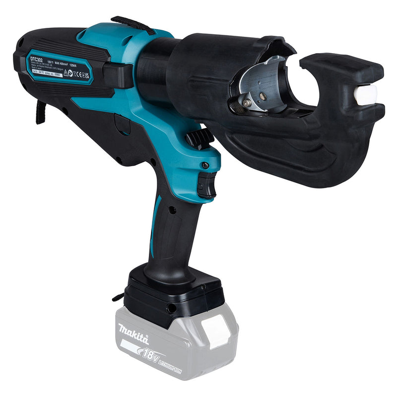 Máy ép cose thủy lực Makita DTC302 dùng Pin 18V LXT, lực ép 120kN