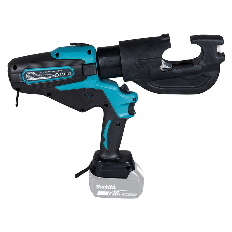 Máy ép cose thủy lực Makita DTC302 dùng Pin 18V LXT, lực ép 120kN
