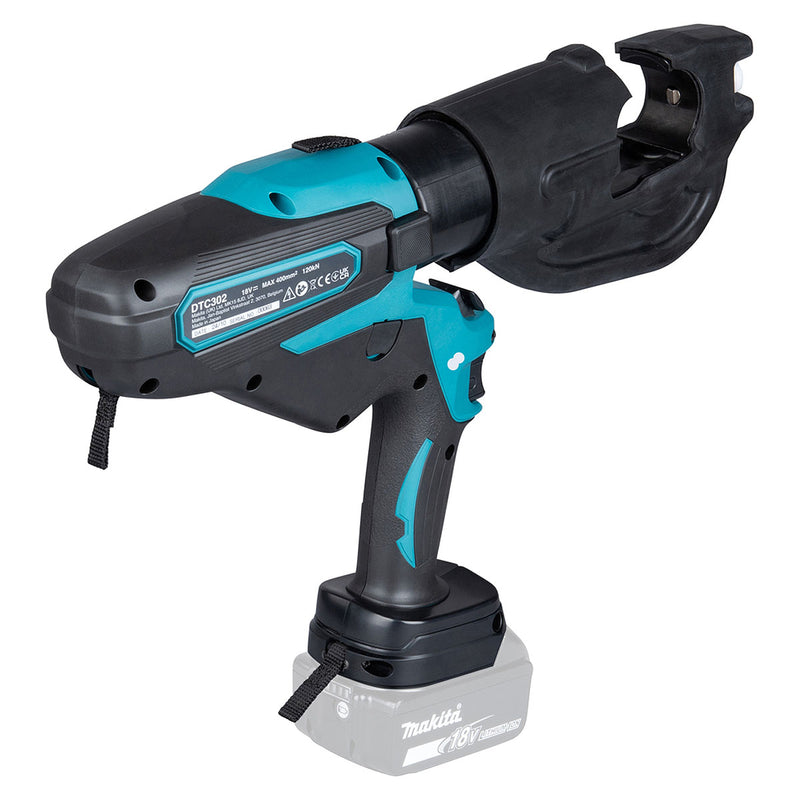 Máy ép cose thủy lực Makita DTC302 dùng Pin 18V LXT, lực ép 120kN
