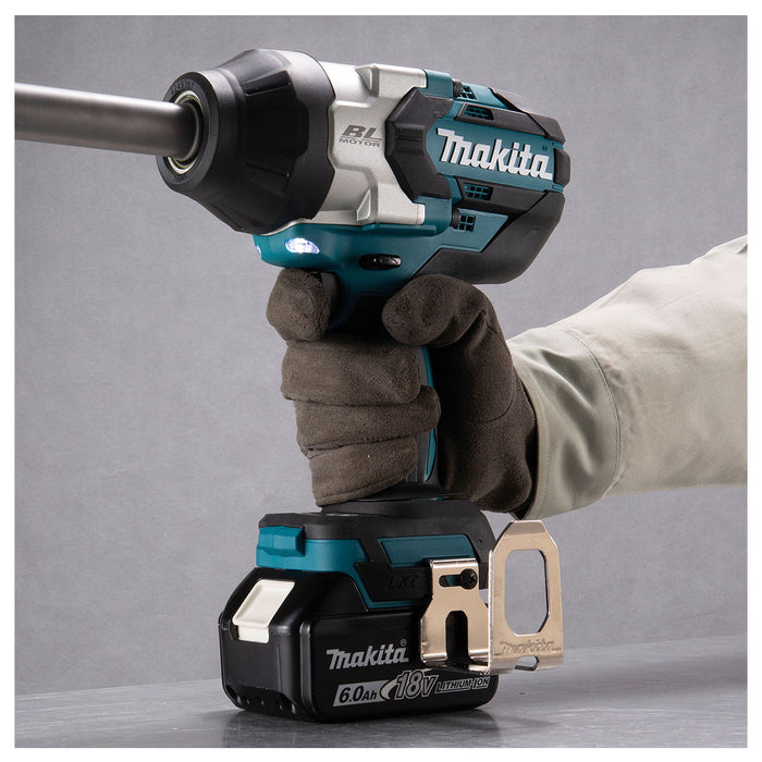 Máy siết bu lông Makita DTW1005 dùng Pin 18V LXT, cốt 3/4 inch