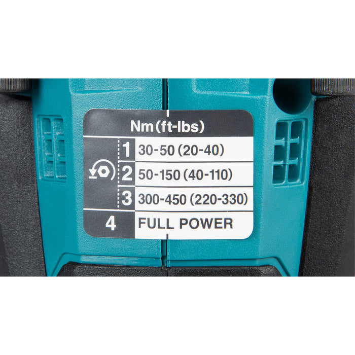 Máy siết bu lông Makita DTW1005 dùng Pin 18V LXT, cốt 3/4 inch