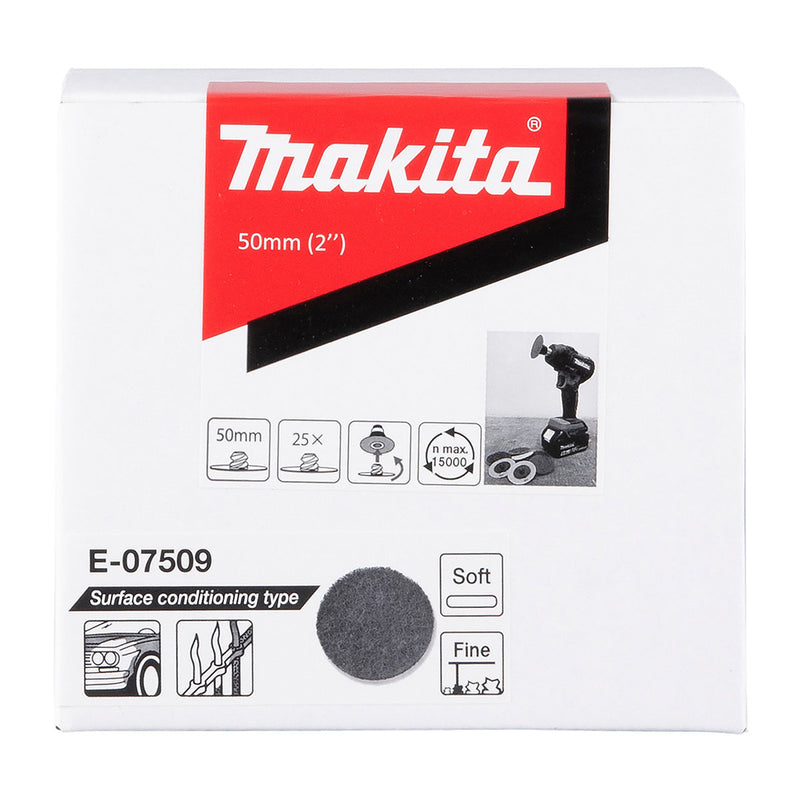 Hộp 25 bánh cước tẩy sơn bề mặt 50mm ( 2 inch ) loại mềm dùng cho máy DPV300, PV301D ( Cấp 3 sao )