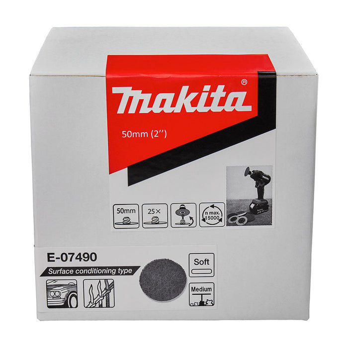 Hộp 25 bánh cước tẩy sơn bề mặt 50mm ( 2 inch ) loại mềm dùng cho máy DPV300, PV301D ( Cấp 3 sao )