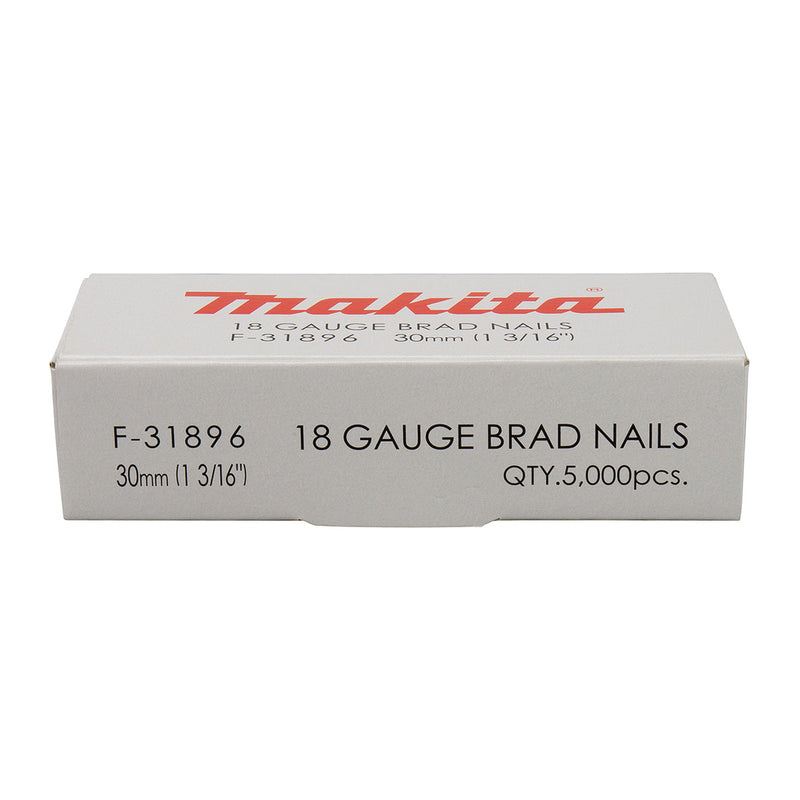 Hộp 5000 đinh chỉ trơn Makita cở đinh 1.2mm (18Ga), chiều dài từ 15mm-50mm dùng cho các máy bắn đinh
