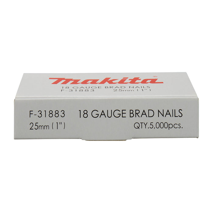 Hộp 5000 đinh chỉ trơn Makita cở đinh 1.2mm (18Ga), chiều dài từ 15mm-50mm dùng cho các máy bắn đinh