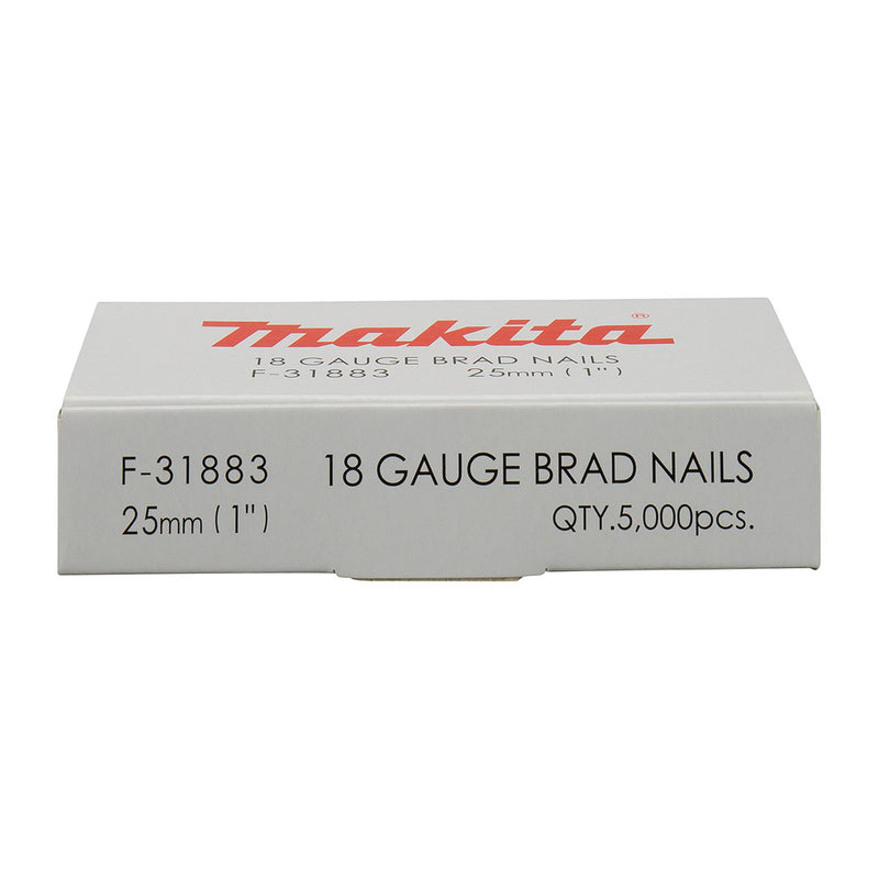 Hộp 5000 đinh chỉ trơn Makita cở đinh 1.2mm (18Ga), chiều dài từ 15mm-50mm dùng cho các máy bắn đinh