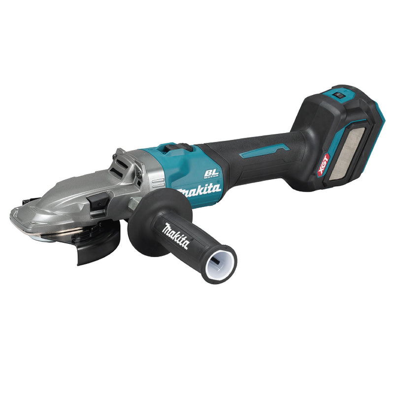 Máy mài góc đầu dẹt Makita GA055G dùng Pin 40Vmax XGT, đường kính lưỡi 125mm, công tắc trượt
