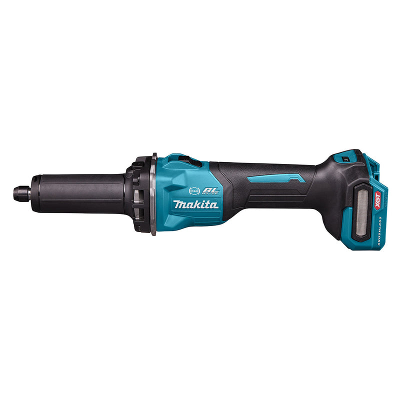 Máy mài khuôn Makita GD001G dùng Pin 40Vmax XGT chấu bóp 6mm, công tắc trượt