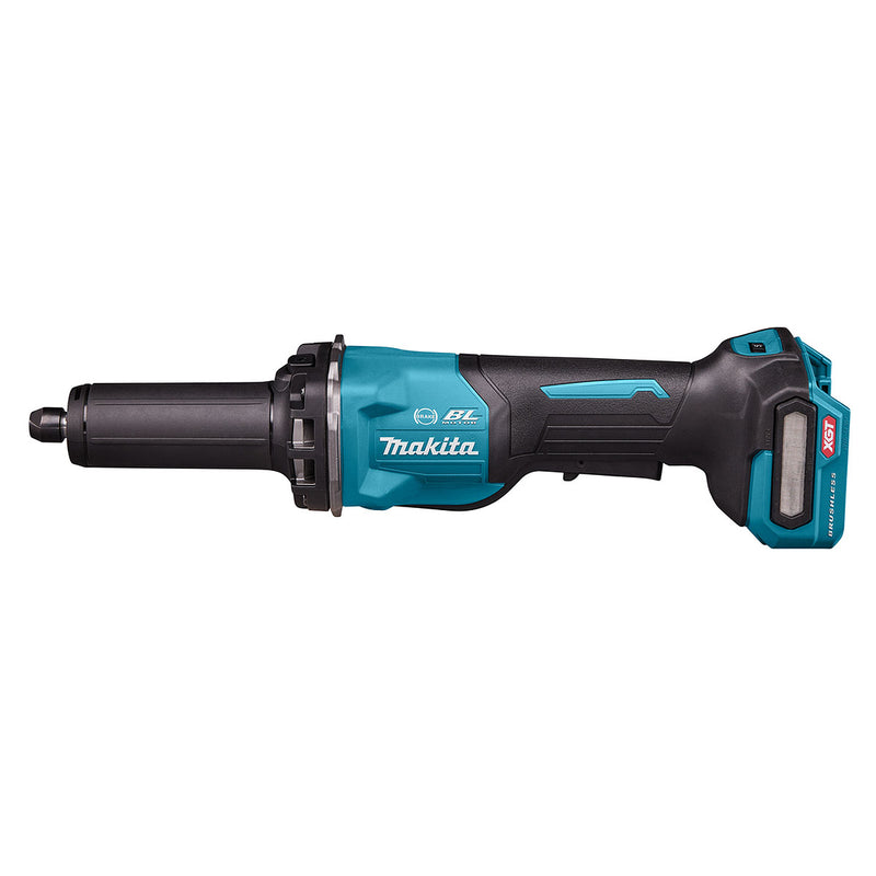 Máy mài khuôn Makita GD002G dùng Pin 40Vmax XGT chấu bóp 6mm, công tắc bóp