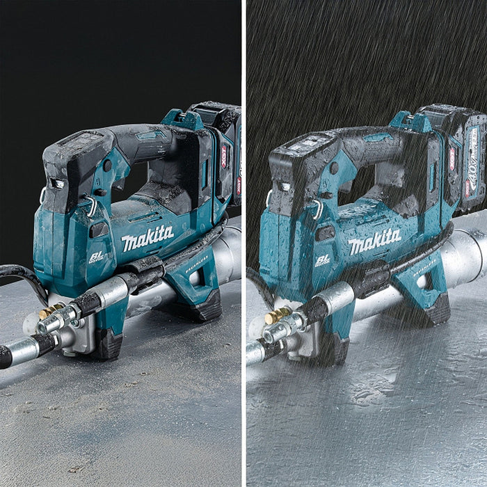Máy bơm mỡ Makita GP001G dùng Pin 40Vmax XGT, áp suất bơm 69 MPa