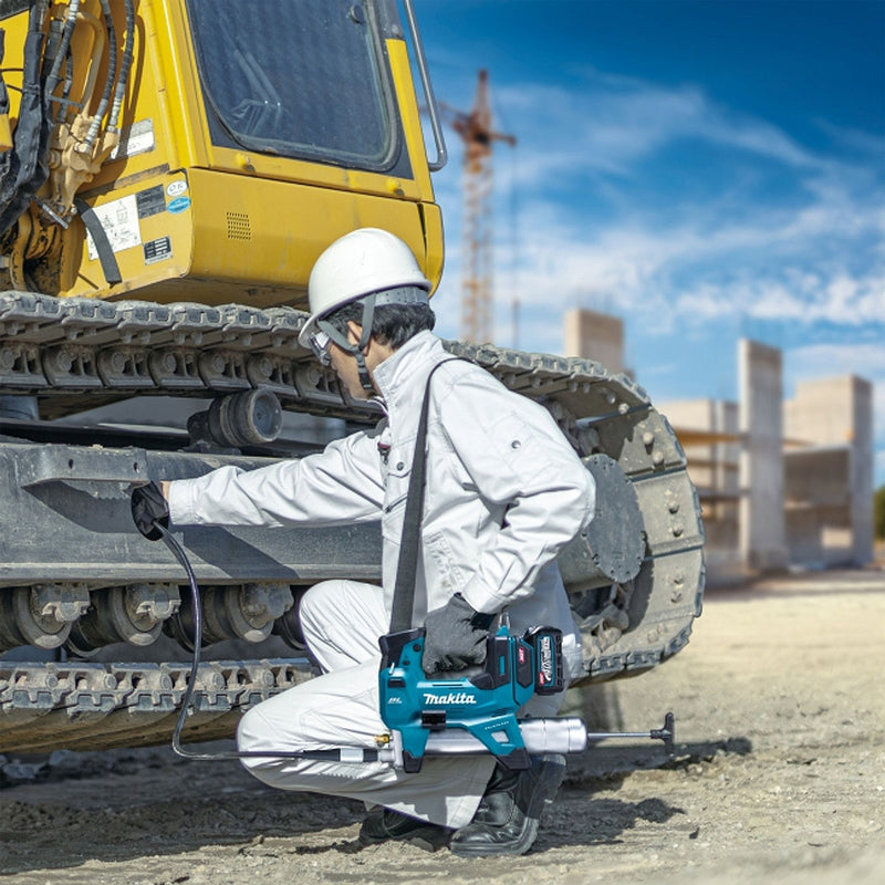 Máy bơm mỡ Makita GP001G dùng Pin 40Vmax XGT, áp suất bơm 69 MPa