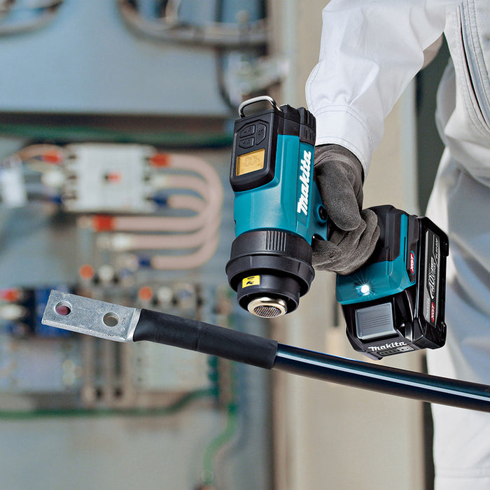 Máy khò nhiệt Makita HG001G dùng Pin 40Vmax XGT, nhiệt độ tối đa 600°C