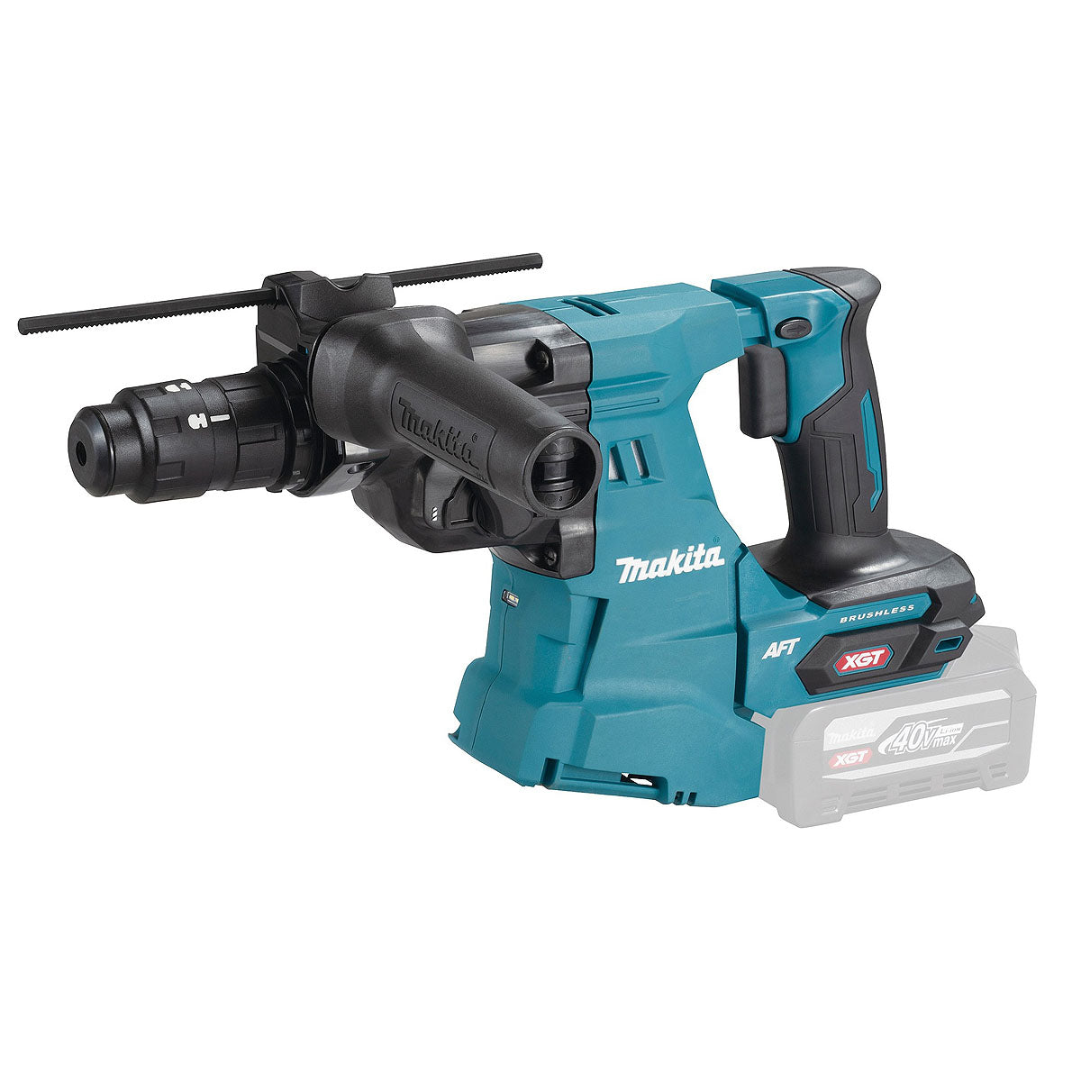 Máy khoan bê tông 3 chức năng Makita HR011G dùng Pin 40Vmax XGT, khả năng khoan 28mm, đuôi gài SDS-Plus