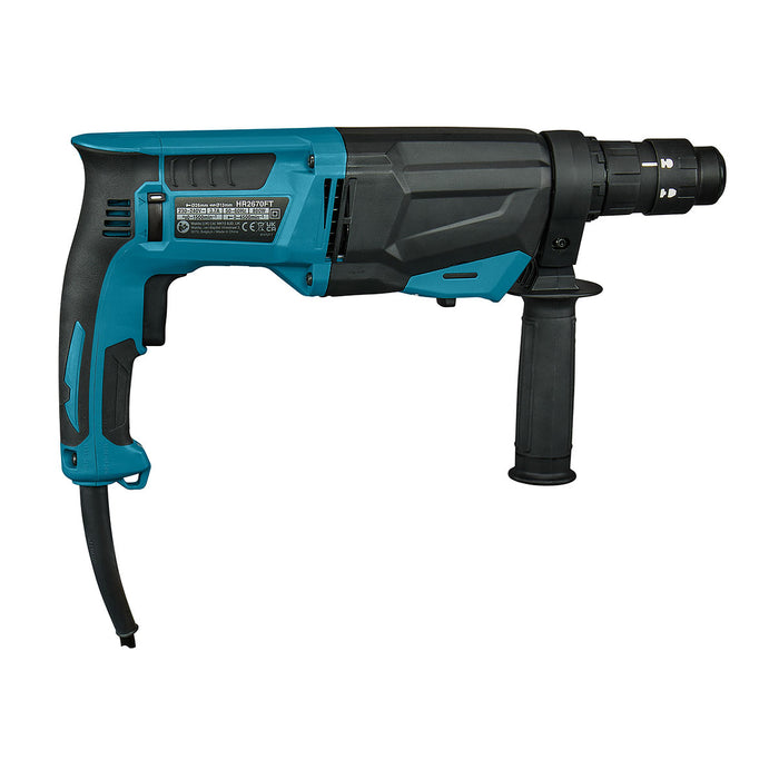 Máy khoan bê tông 3 chức năng Makita HR2670 công suất 800W, đuôi gài SDS-Plus