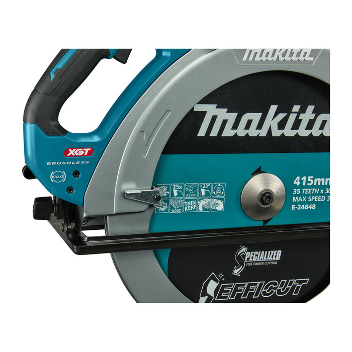 Máy cưa đĩa Makita HS013G dùng Pin 40Vmax XGT, đường kính lưỡi 415mm công nghệ AWS