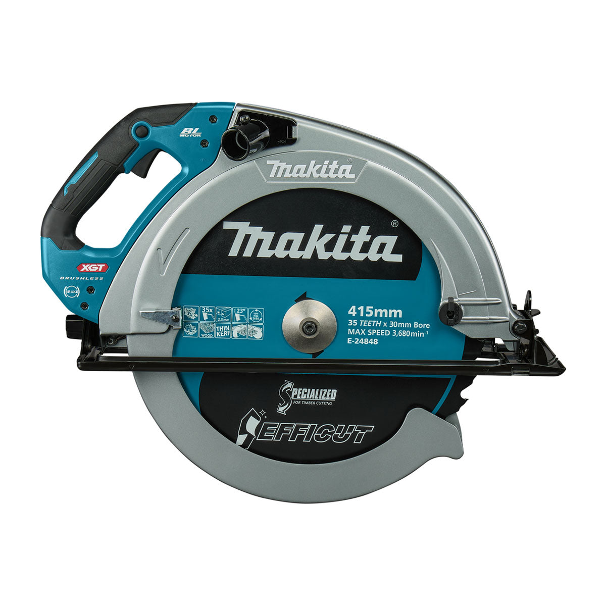 Máy cưa đĩa Makita HS013G dùng Pin 40Vmax XGT, đường kính lưỡi 415mm công nghệ AWS