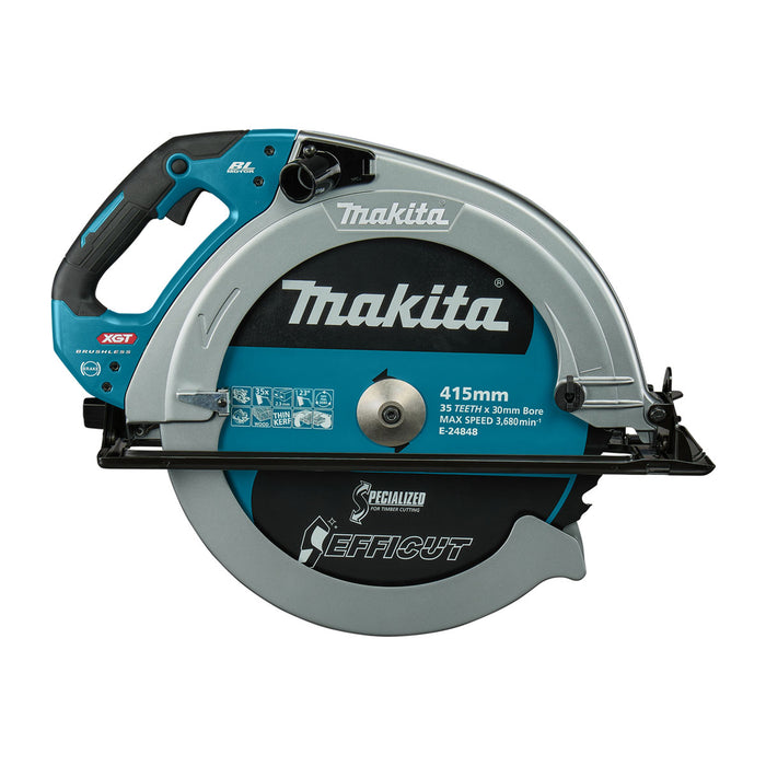 Máy cưa đĩa Makita HS013G dùng Pin 40Vmax XGT, đường kính lưỡi 415mm công nghệ AWS