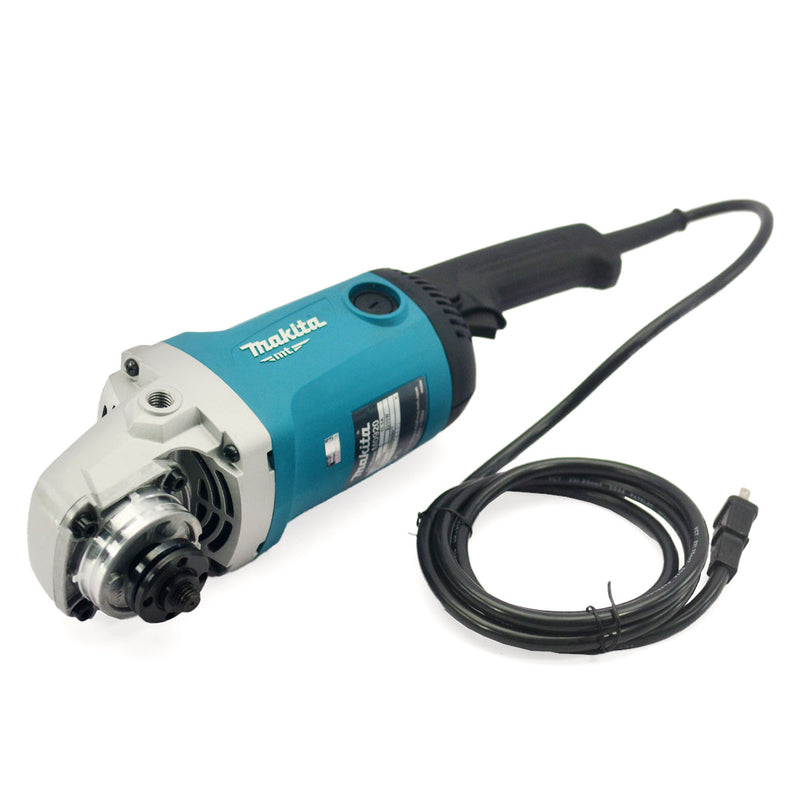 Máy mài góc Makita M0920B công suất 2,200W, đường kính lưỡi 180mm, công tắc bóp
