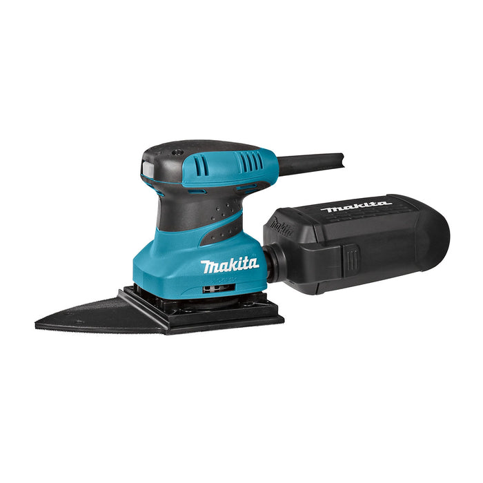 Hộp 10 giấy nhám tam giác 94mm Makita cho gỗ, kim loại tương thích với máy BO4565