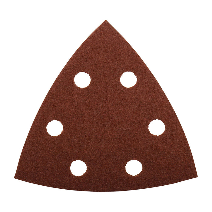 Hộp 10 giấy nhám tam giác 94mm Makita cho gỗ, kim loại tương thích với máy BO4565