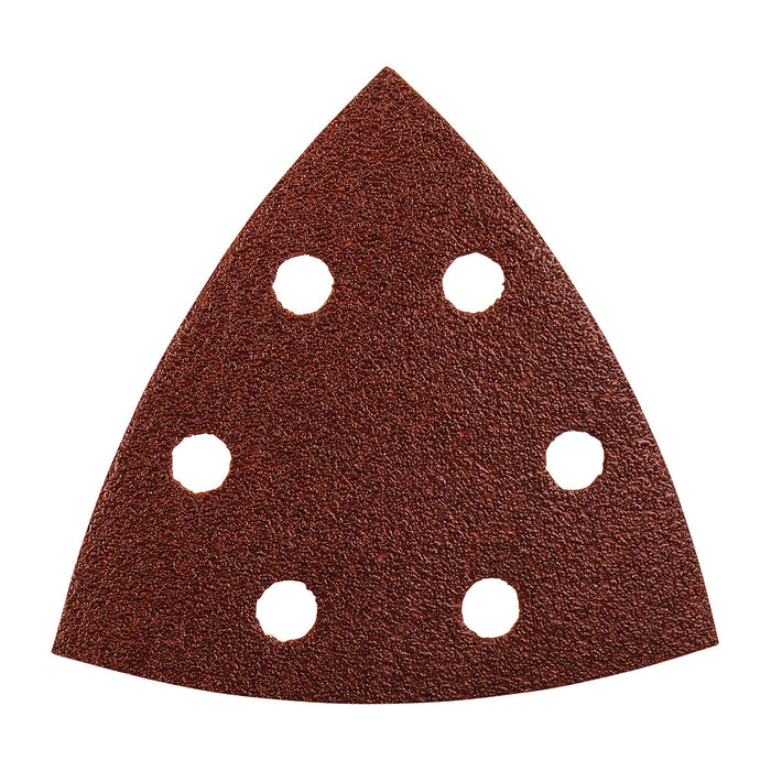 Hộp 10 giấy nhám tam giác 94mm Makita cho gỗ, kim loại tương thích với máy BO4565