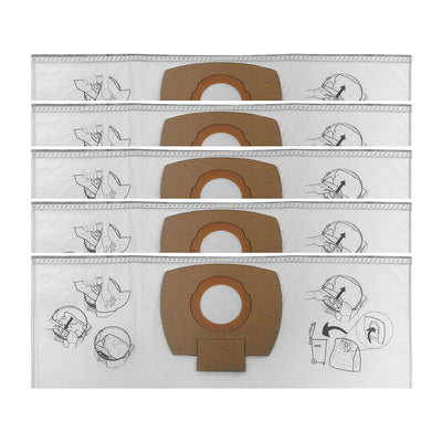 Bọc 5 túi chứa bụi Makita dùng cho máy VC2010L, VC2511, VC2512L, VC2012L, VC3011L