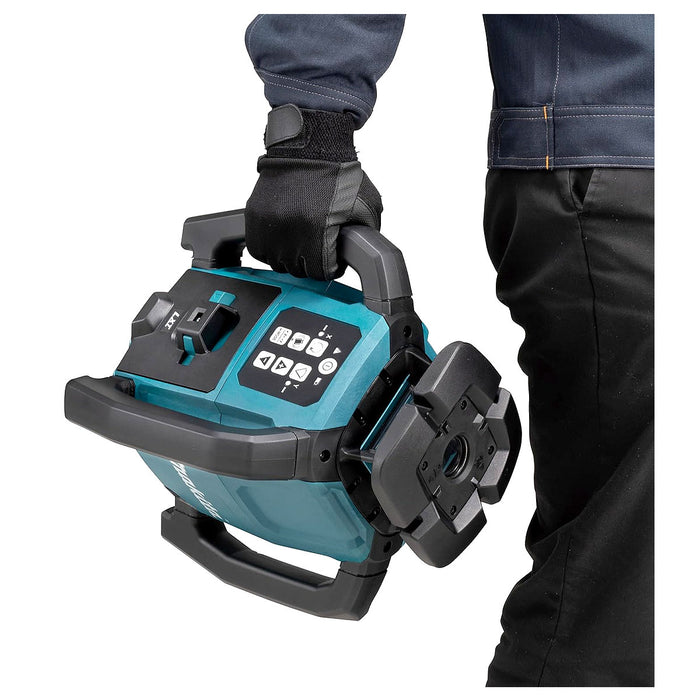 Máy cân mực Laser 2 tia xanh xoay 360° Makita SKR001 dùng Pin 40Vmax XGT, 18V LXT, 12V CXT, đo tối đa 800m