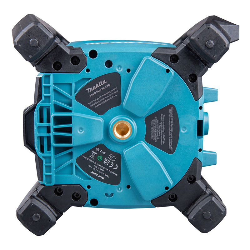 Máy cân mực Laser 2 tia xanh xoay 360° Makita SKR001 dùng Pin 40Vmax XGT, 18V LXT, 12V CXT, đo tối đa 800m